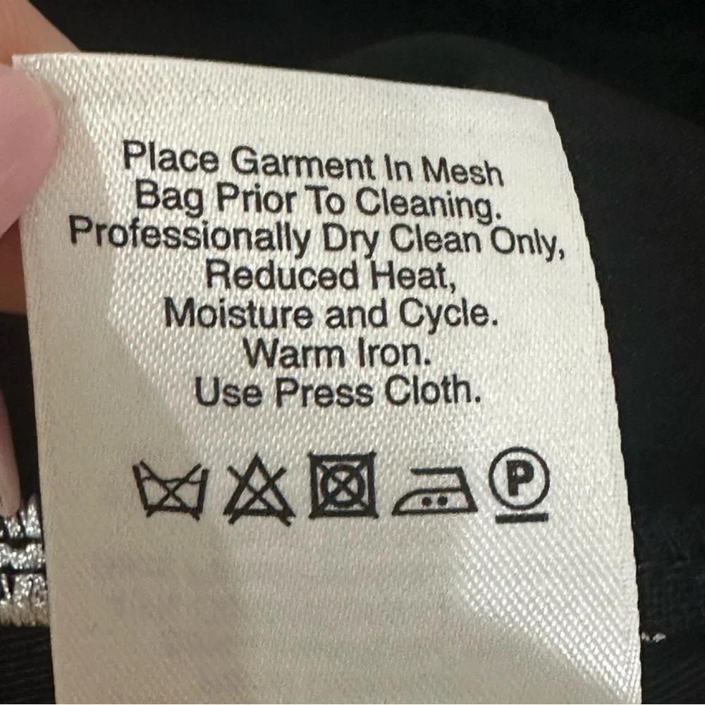 DKNYC Woven Shift Dress Black White Linen Cotton Sleeveless - Picture 7 of 7